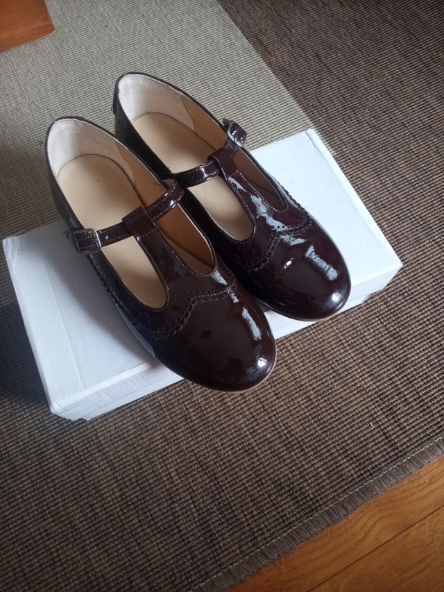 pepito charol marron chocolate