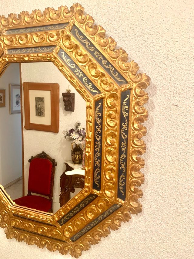 Specchio cornucopia grande