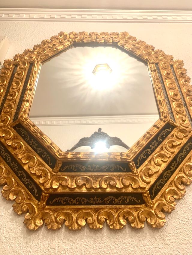 Specchio cornucopia grande