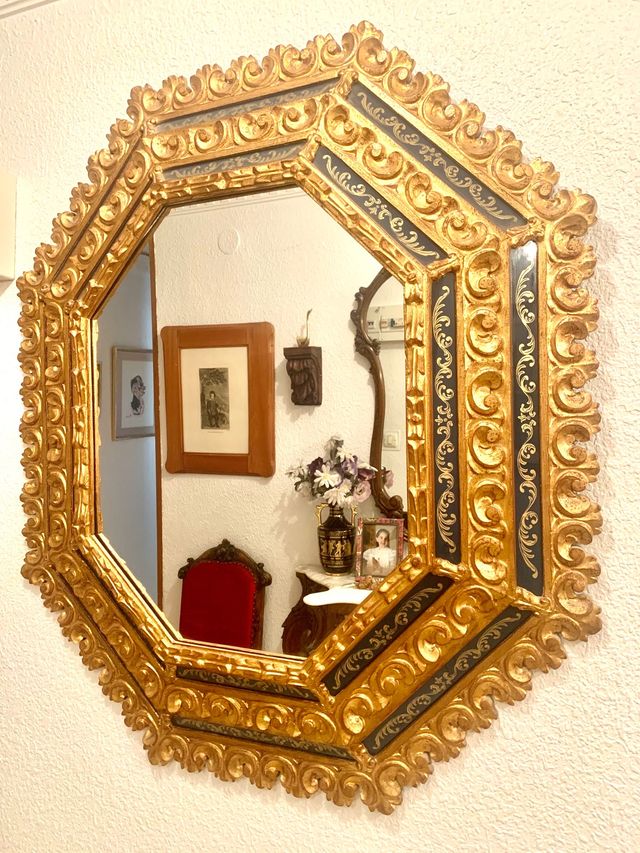 Specchio cornucopia grande