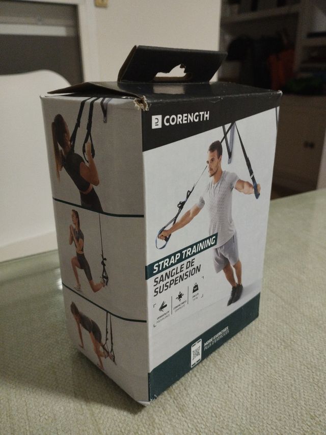 Novas cordas de treino de trapézio