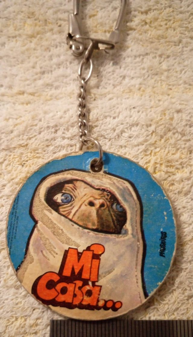 lote llaveros plástico de los ochenta