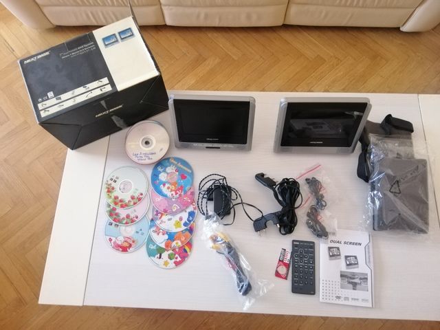 SCHERMI PORTATILI PER L'AUTO E LA CASA.