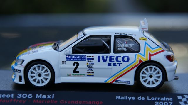 PEUGEOT 306 MAXI RALLYE DE LORRAINE 2007 ERIC MAUF