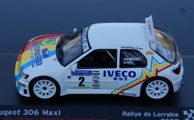 PEUGEOT 306 MAXI RALLYE DE LORRAINE 2007 ERIC MAUF