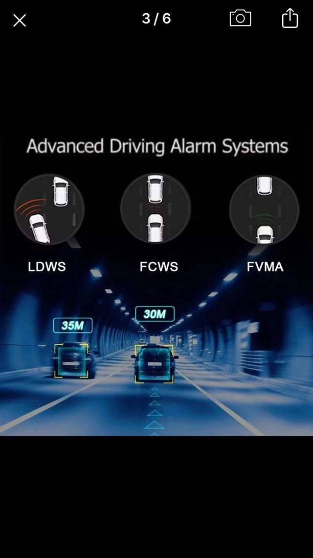 Cámara de vigilancia para coche.