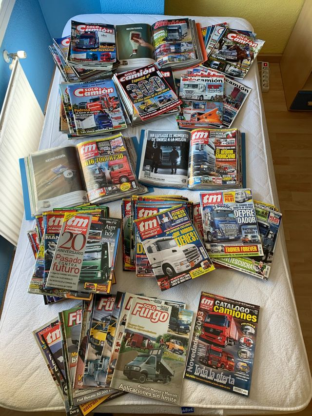 Fabulosa Colección de 200 Revistas de Camiones