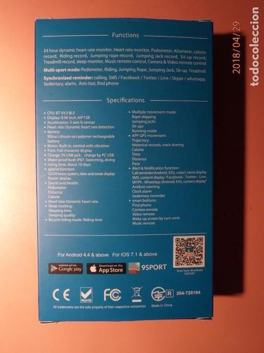 Reloj inteligente willful sw-329