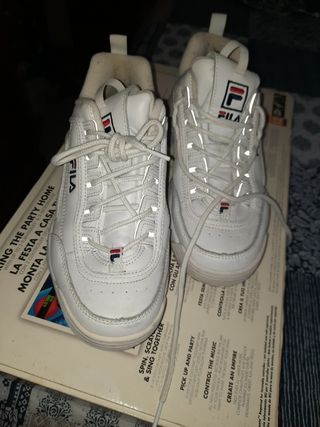 tenis fila rosa palo