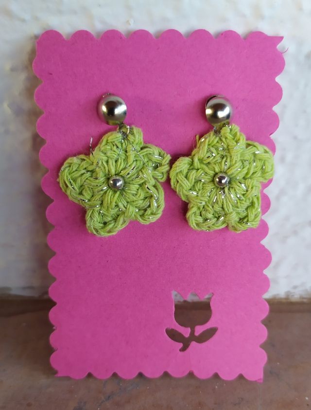 Pendientes de artesanía