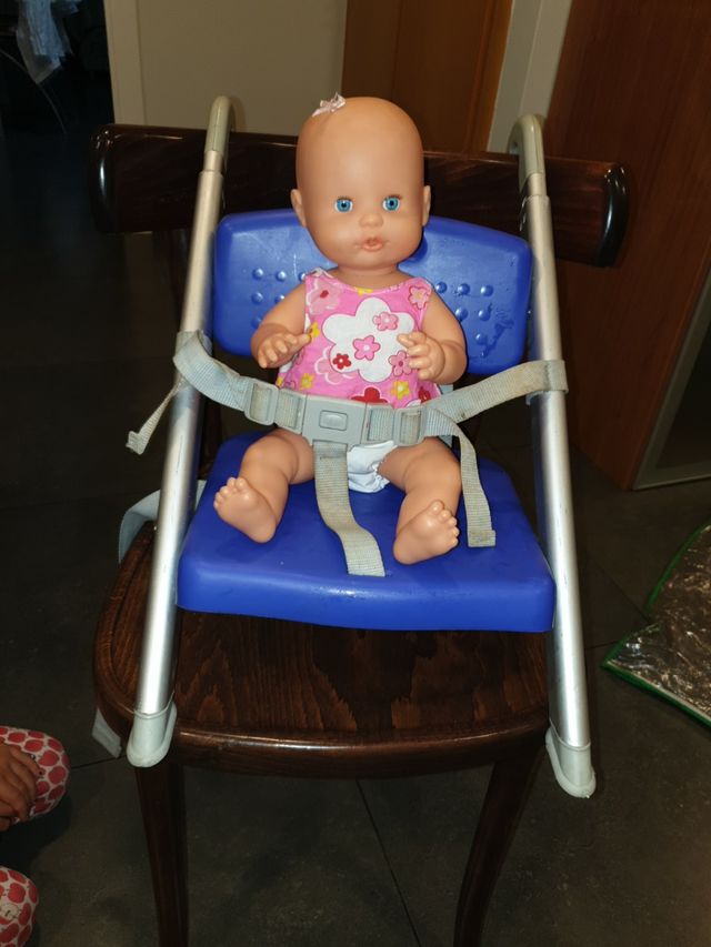 silla portátil para comer en restaurante