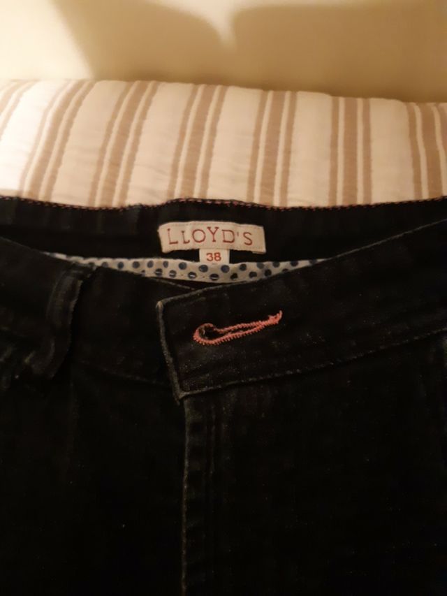 pantalon vaquero pirata  mujer