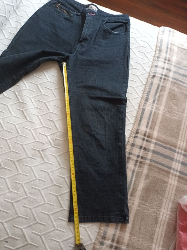 pantalon vaquero pirata  mujer