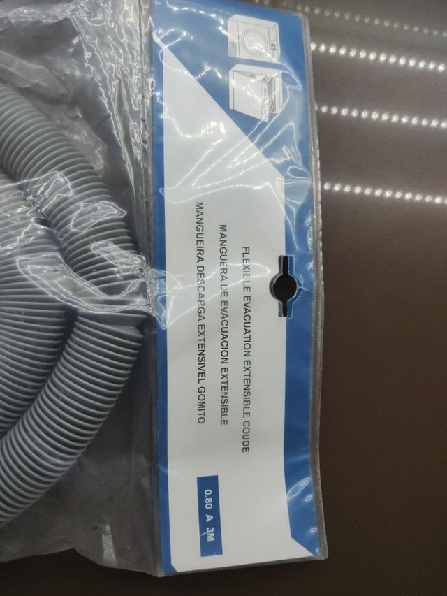 Manguera extensible lavavajillas y lavadora