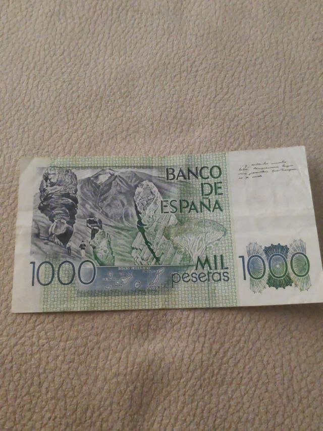 Biglietto 1000 pesetas