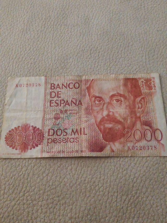Banconota 2000 pesetas