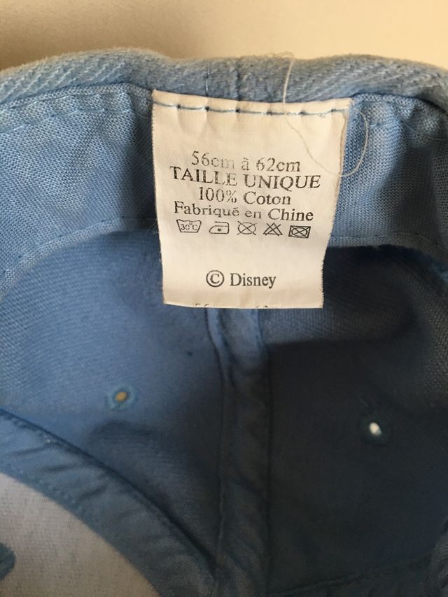 Gorra minnie mouse azul