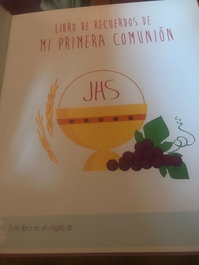 Libro de comunión