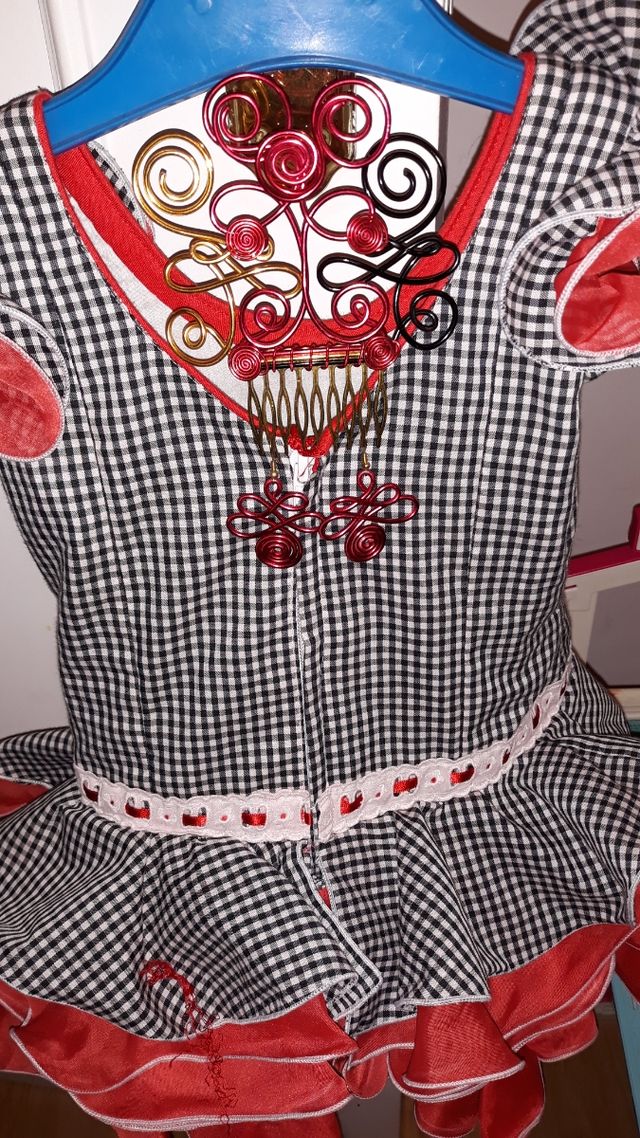 Vestido de flamenca 