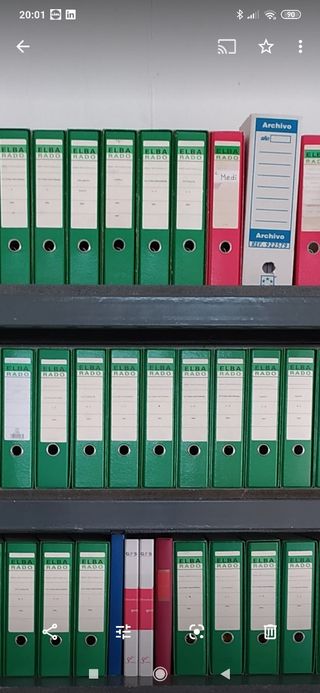 Archivadores con caja de segunda mano por 1 € en Vic en WALLAPOP