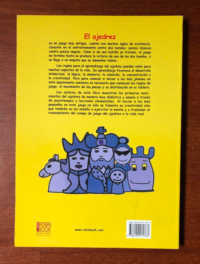 Libro "Aprendo a Jugar al Ajedrez, Iniciación"
