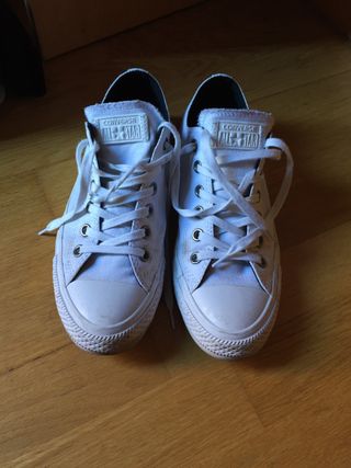 converse blancas 40