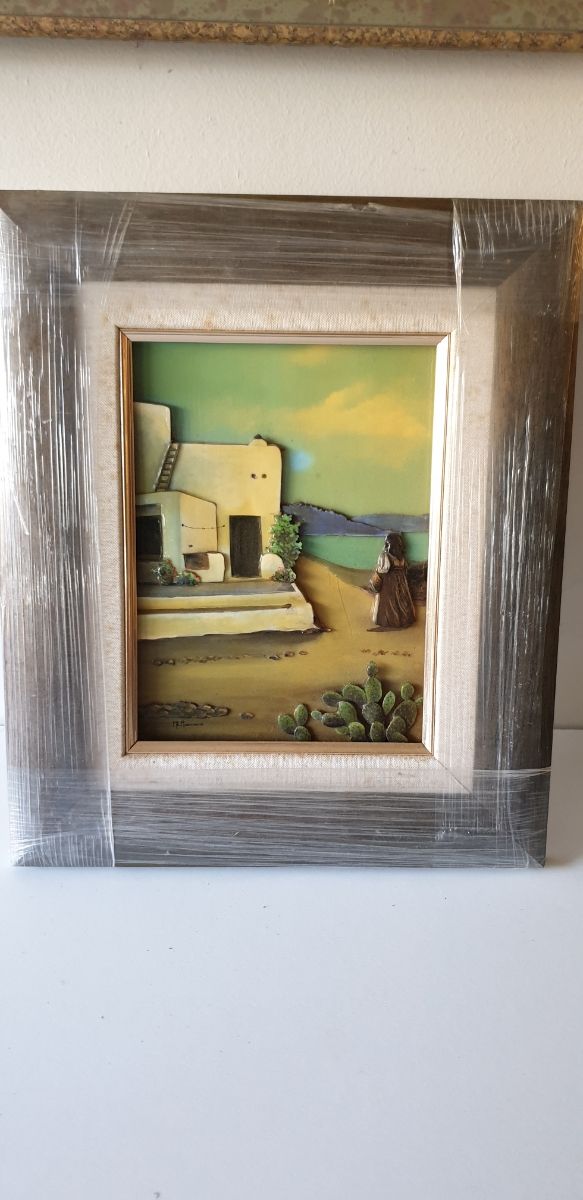 Marco de madera nuevo