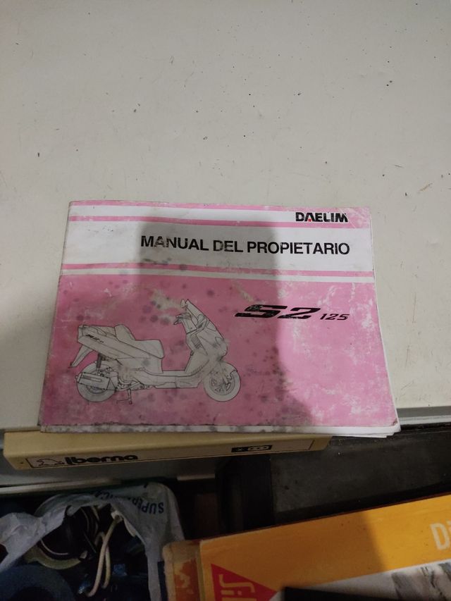 MOTOR DE aranque DAELIM y MANUAL