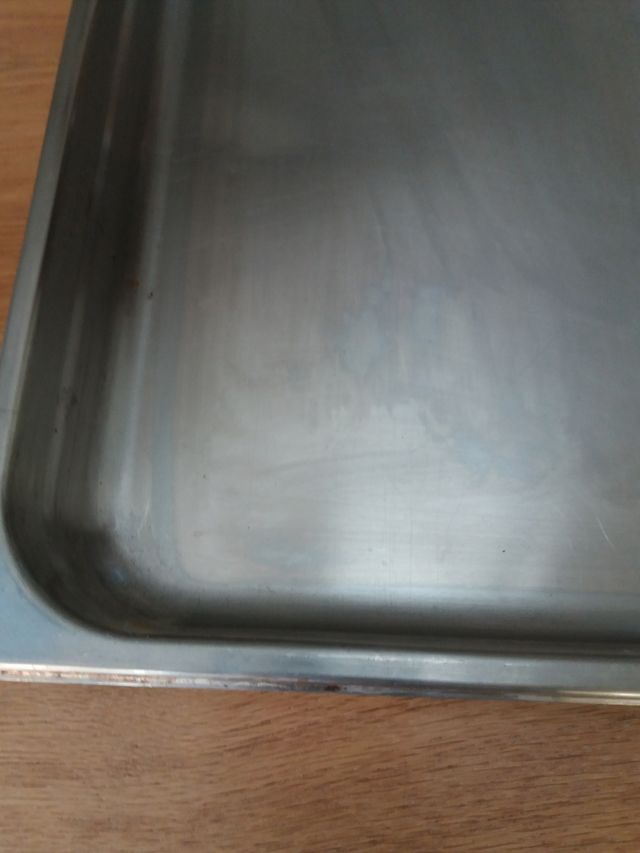 Bandeja de acero inoxidable para horno industrial