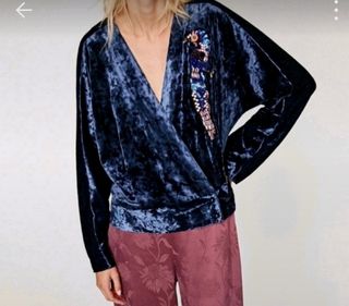 Chaqueta terciopelo Zara de segunda mano por 18 EUR en Pontevedra en  WALLAPOP