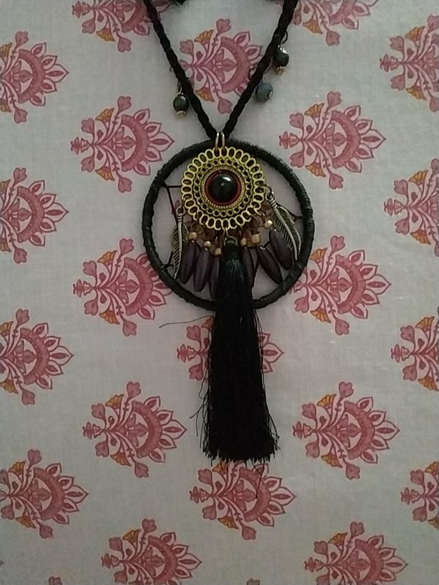 Collar largo de atrapasueños