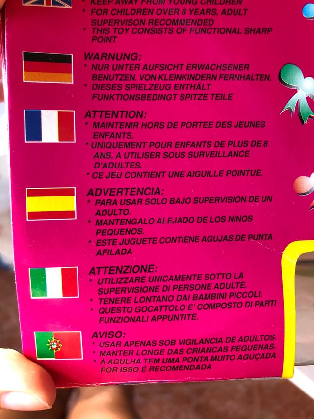 Maquina de coser de juguete