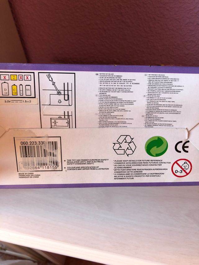 Maquina de coser de juguete