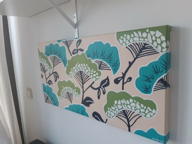 Cuadro Acrilico Abanicos japoneses