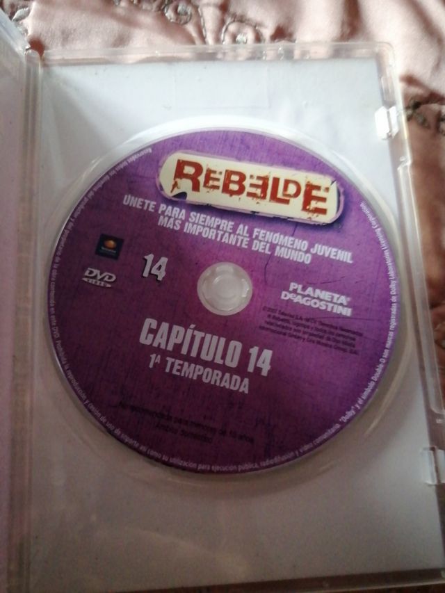 DVD de la telenovela Rebelde volumen 14
