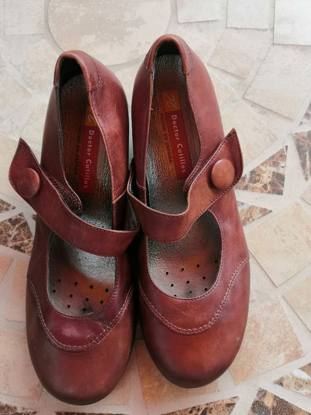 Zapatos de piel de Doctor Cutillas