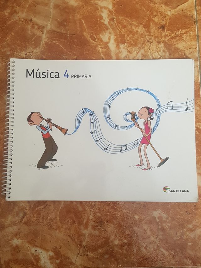 REGALO Libro MÚSICA 4 EP, editado por Santillana