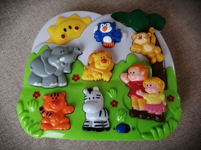 Juego musical de animales.