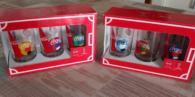 Vasos de Coca-cola