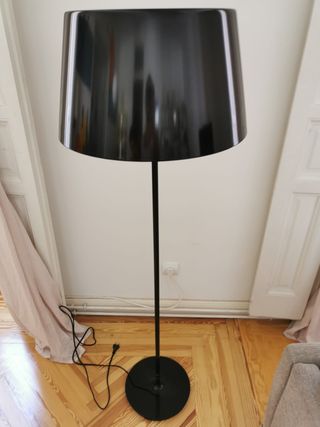 lampara pie ikea negra lampara pie ikea negra