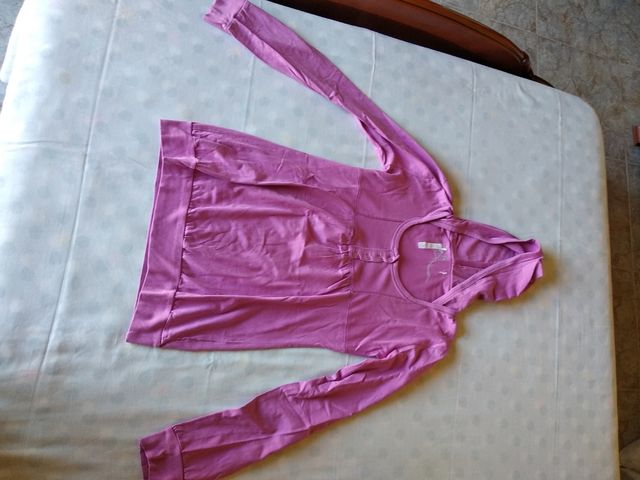 Chaqueta / sudadera lila talla S