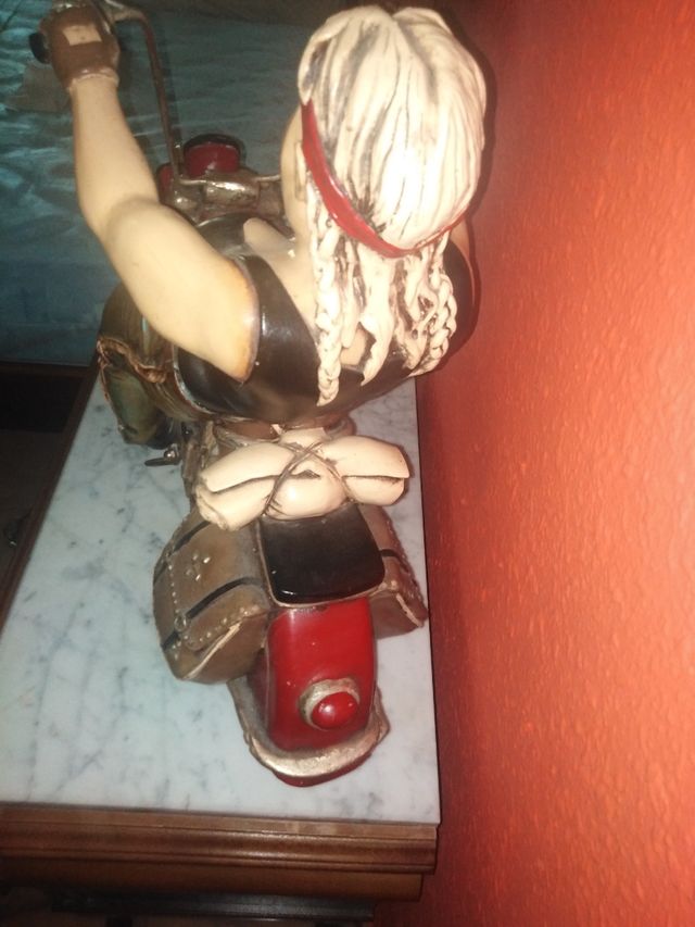 motera en moto Indian