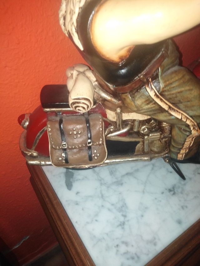 motera en moto Indian