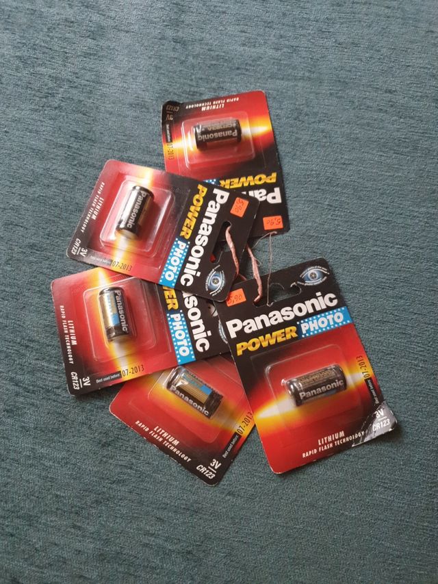 PILA PANASONIC POWER PHOTO CR123 3V !!