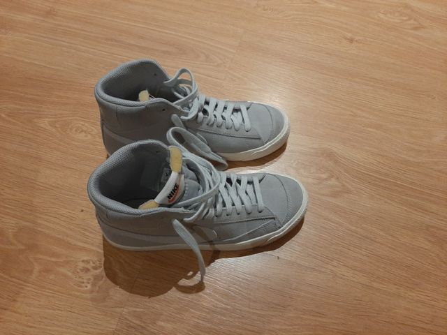 para agregar Injusto de repuesto Bambas nike blazer gris de segunda mano por 80 € en Barcelona en WALLAPOP para agregar Injusto de repuesto Bambas nike blazer gris de segunda mano por 80 € en Barcelona en WALLAPOP