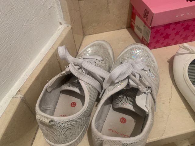 Bambas y zapato comunión