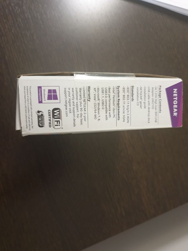 netgear adaptador wifi.