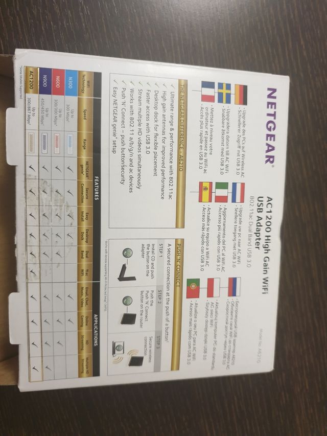 netgear adaptador wifi.