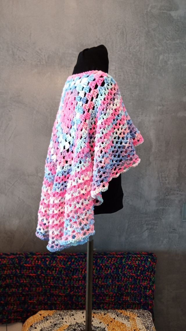 Poncho/Capa niña. NUEVO