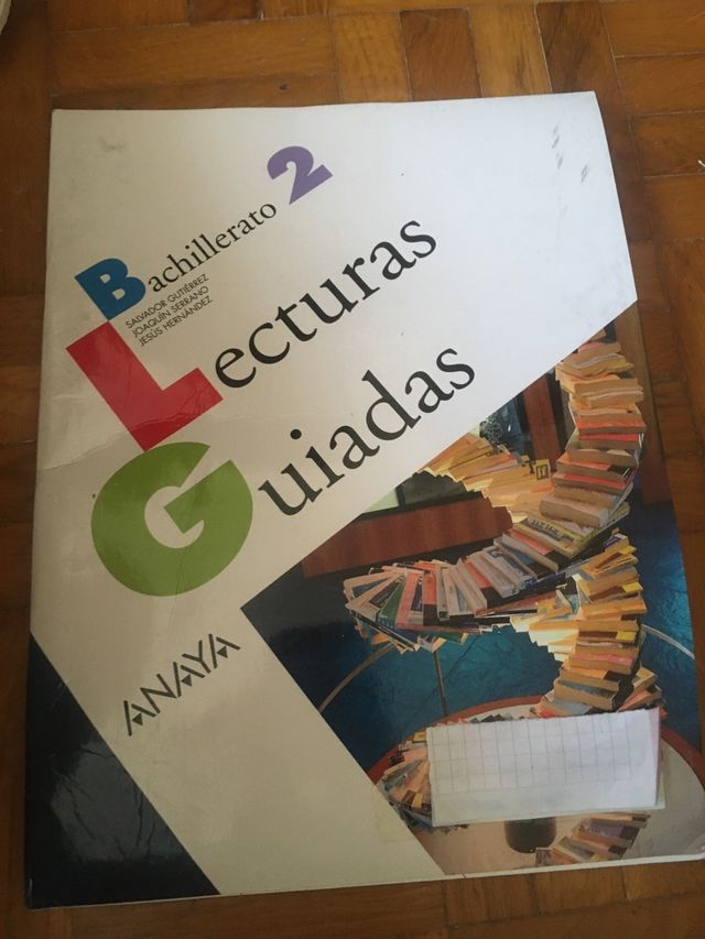 Libro lecturas guiadas . 2 bachillerato. Anaya. 